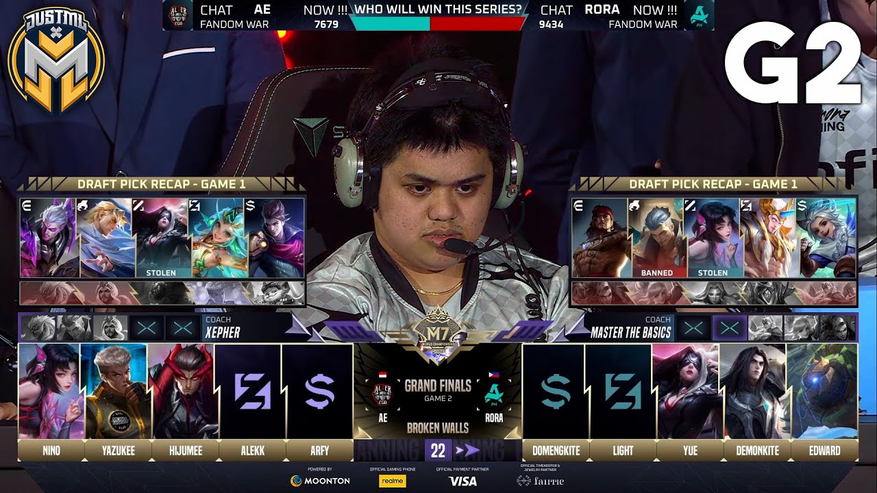 AURORA vs ALTER EGO - GAME 2 | GRAND FINALS | M7 World Championship background