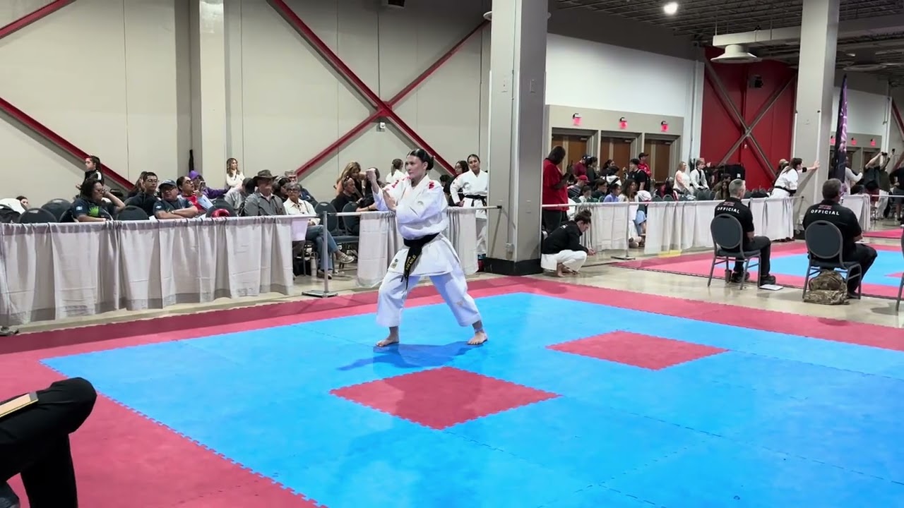 Olivia Vick 16-17 Girls Traditional Forms - Pan American Internationals 2026 background