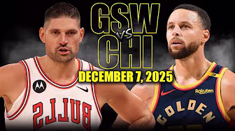 Golden State Warriors vs Chicago Bulls Full Game Highlights – December 7, 2025 | NBA Season