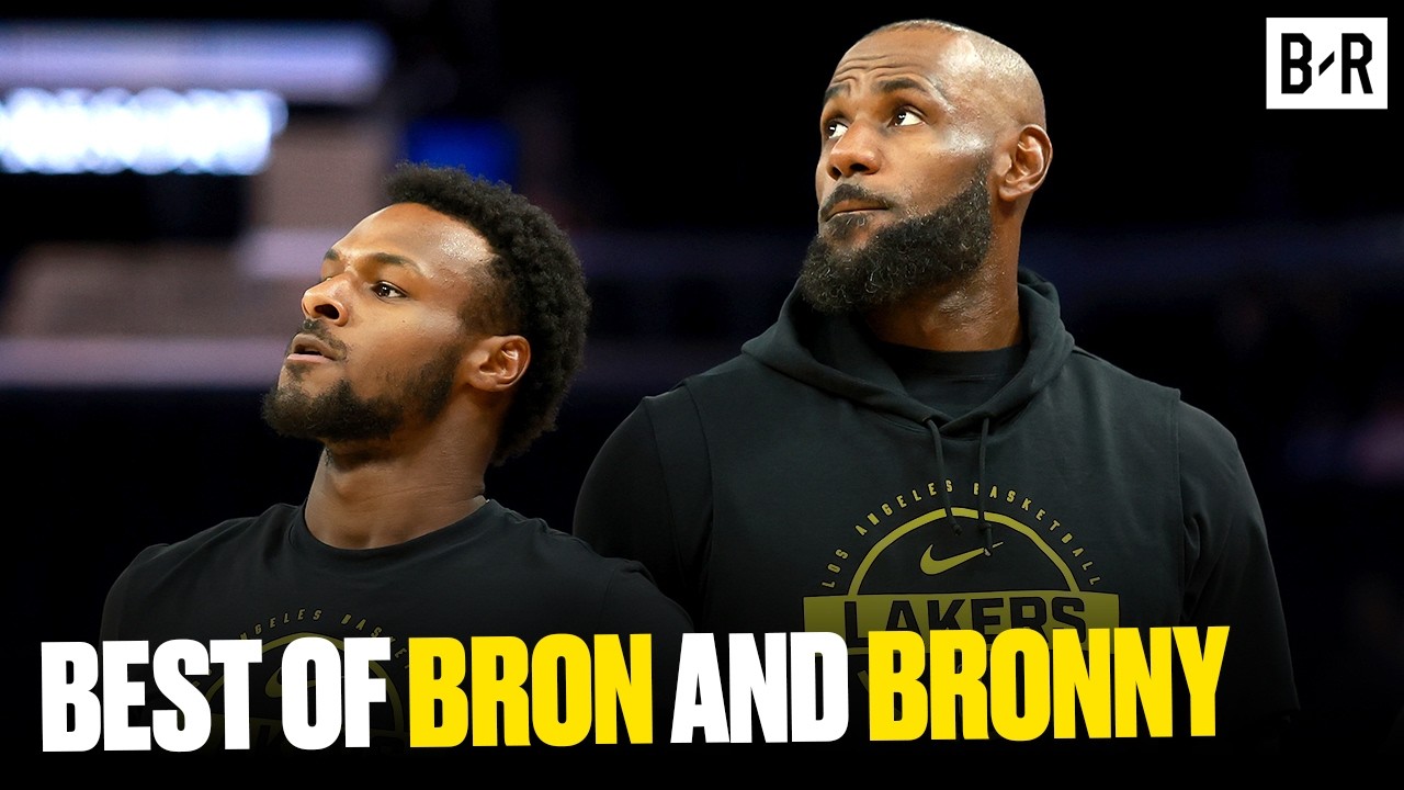 LeBron & Bronny James Best Moments of 2025-26 Season