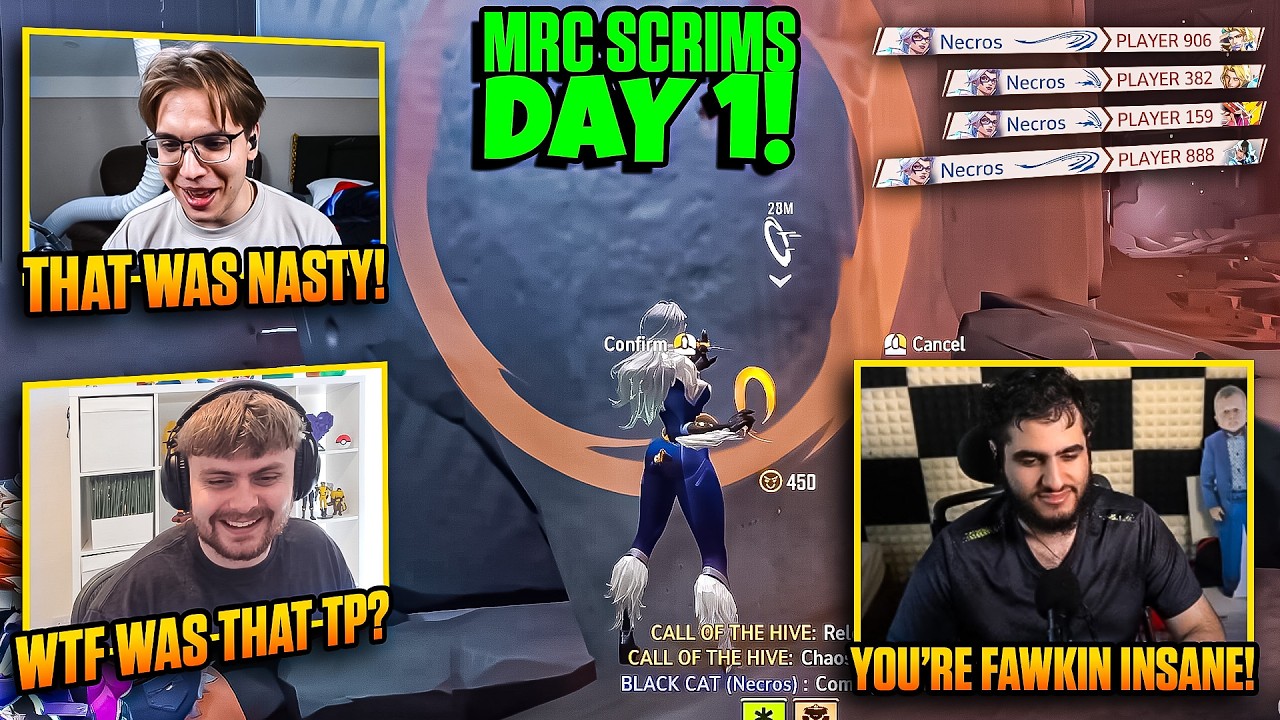 Necrosโ Black Cat Left His Teammates SPEECHLESS in MRC Scrims!
