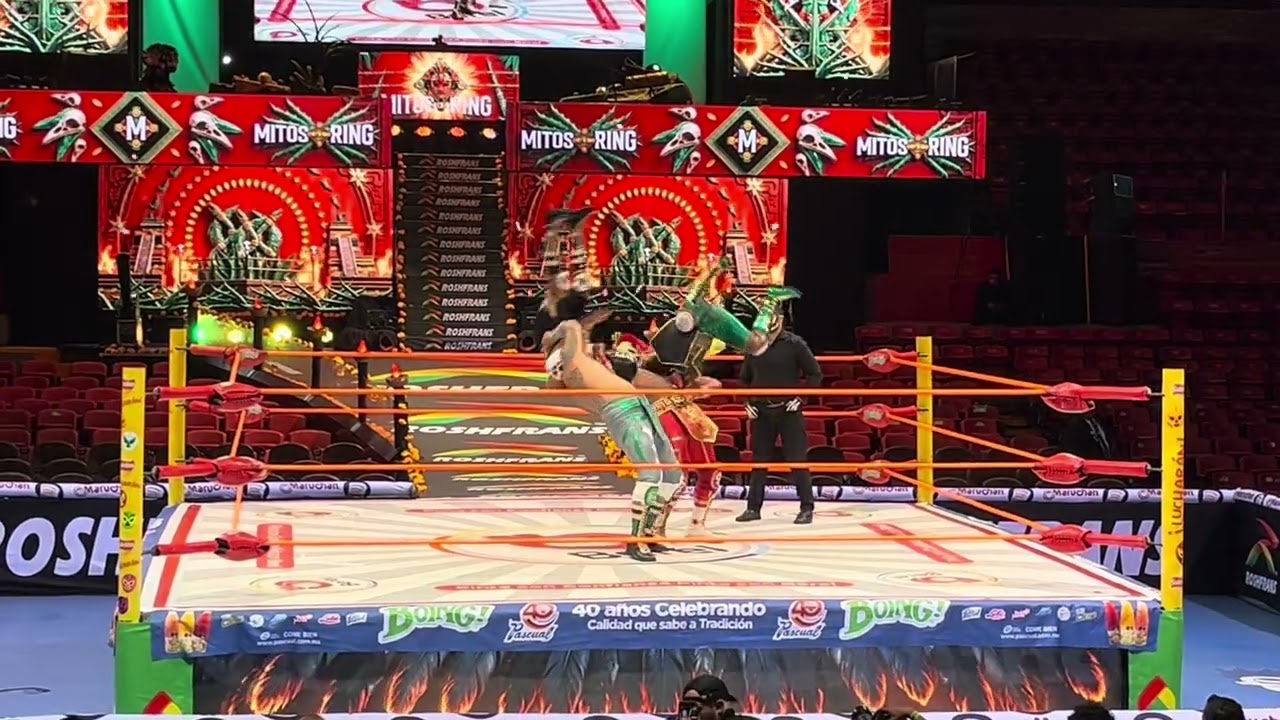 Mitos en el Ring: Várhiri y Úcumu 🆚 Síkuame y Apatzi, por la llama primigenia background
