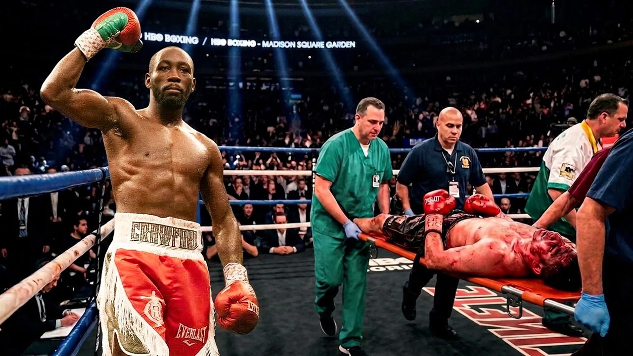 Terence Crawford Went CRAZY.. The WILDEST Finish From The Greatest Boxer EVER... background