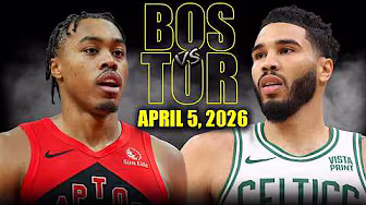 Boston Celtics vs Toronto Raptors Full Game Highlights – April 5, 2026 | NBA Season