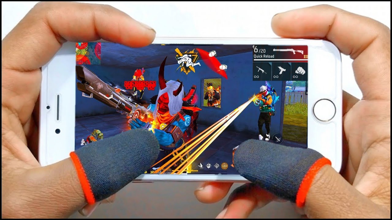 iphone 6s Free Fire Handcam gameplay 2gb ram test in Ultra graphics 2026π₯