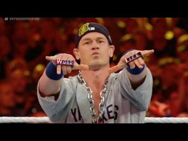 John Cena Returns WrestleMania 35