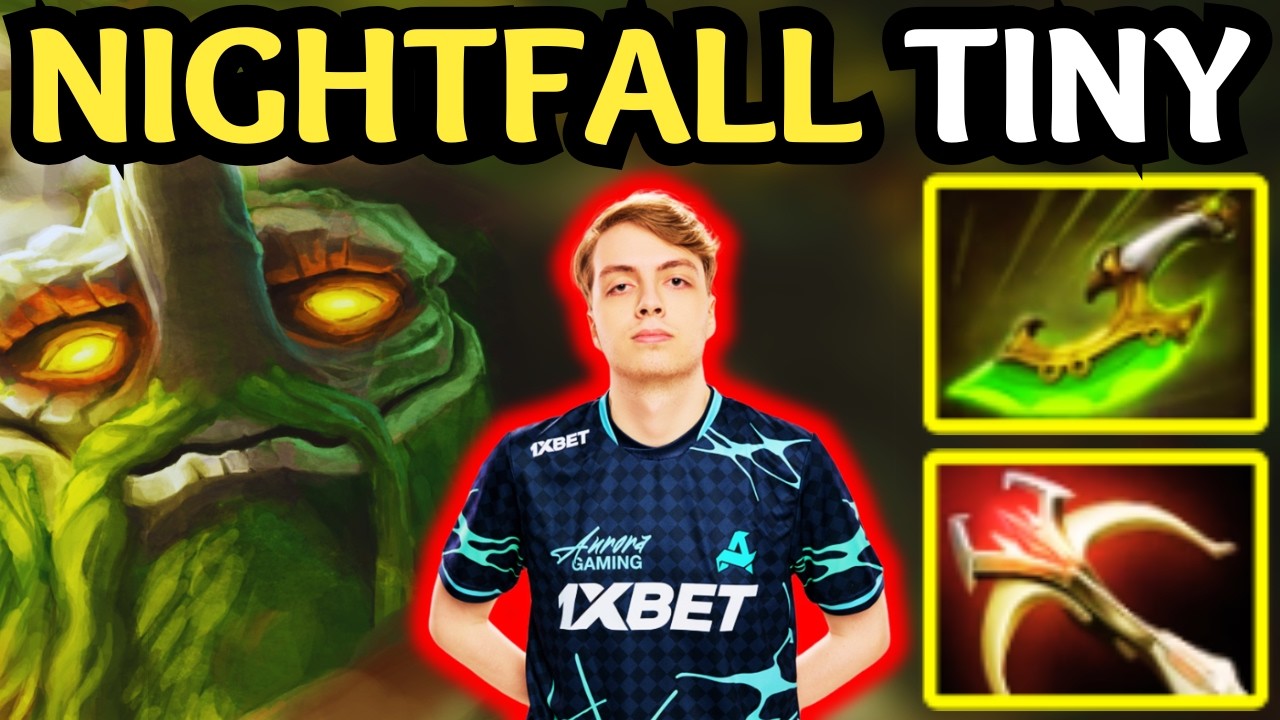 ๐ฅ Nightfall TINY Carry GOD โ Full Damage BUILD ๐ฅ Dota 2 Gameplay