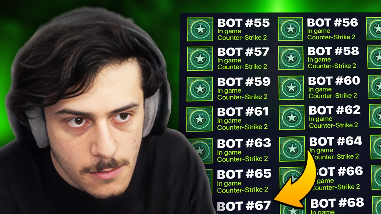Counter Strike bot farming situation is SCARY...