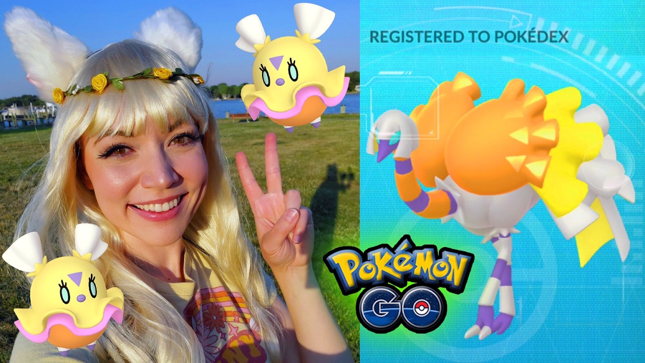 SPRING MARATHON FINISHED: FLITTLE EVOLVED INTO ESPATHRA IN POKÉMON GO!
