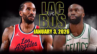 Boston Celtics vs Los Angeles Clippers Full Game Highlights – January 3, 2026 | NBA Season