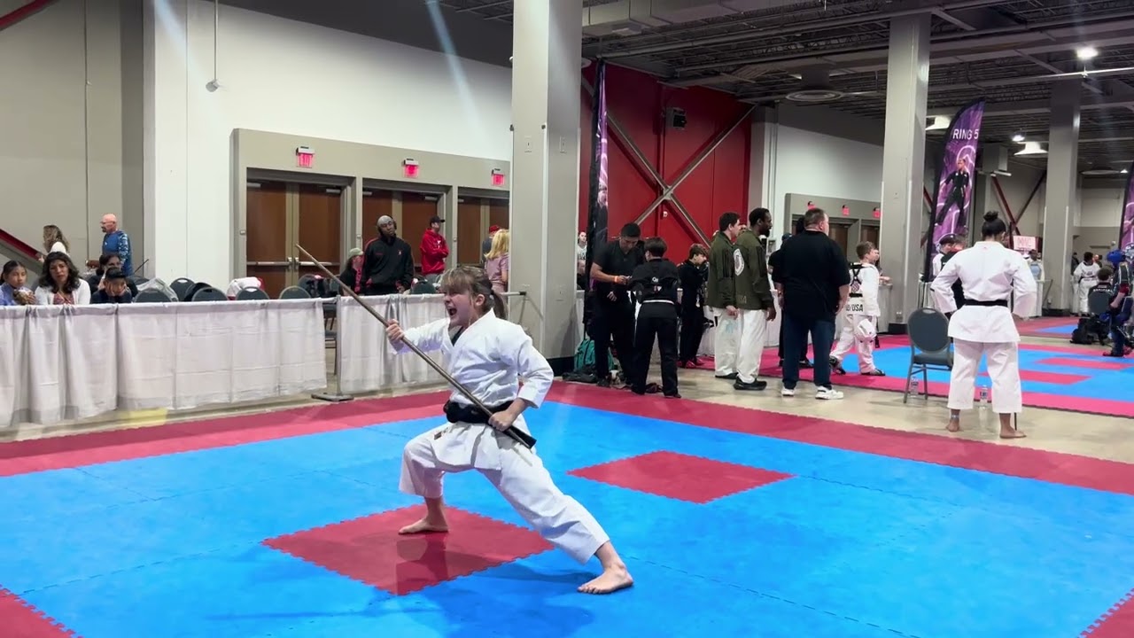 Maria Routel Ferguson Womens Non-Bladed Traditional Weapons - Pan American Internationals 2026 background