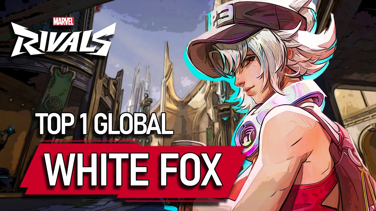 TOP #1 GLOBAL WHITE FOX ! BŁXZER - MARVEL RIVALS PRO