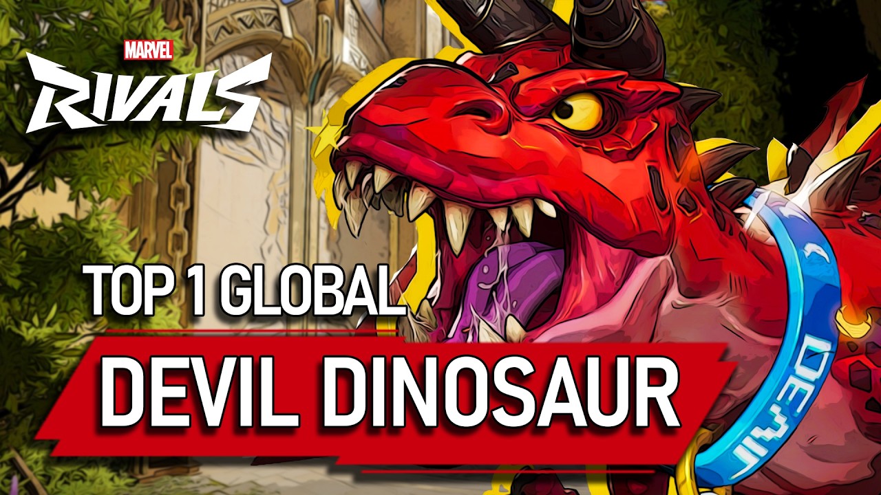 TOP #1 GLOBAL DEVIL DINOSAUR ! PickleCorner - MARVEL RIVALS PRO