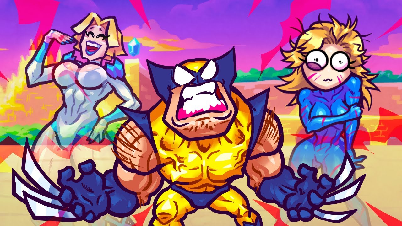 WOLVERINE short KING! - Marvel Rivals Animated Parody background