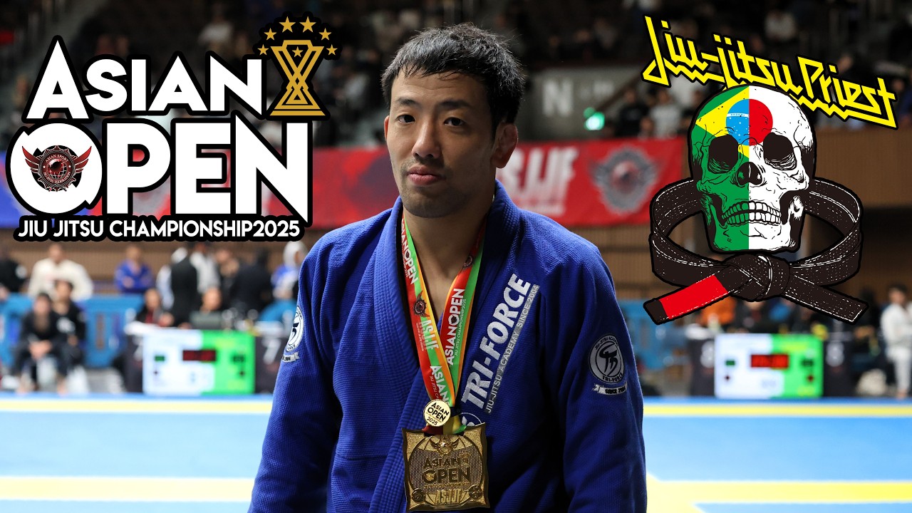【FULL FIGHT】マテウス・ヒロトミ vs 後藤拓磨 / ASJJF ASIAN OPEN 2025 【ブラジリアン柔術】 background