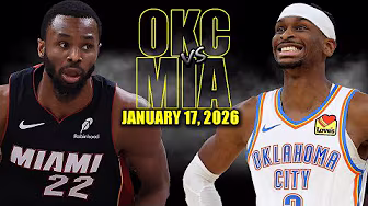 Oklahoma City Thunder vs Miami Heat Full Game Highlights - January 17, 2026 | NBA Season
