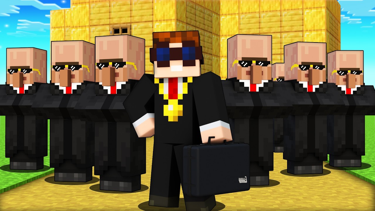 PAT WIRD der VILLAGER PRÄSIDENT in Minecraft!