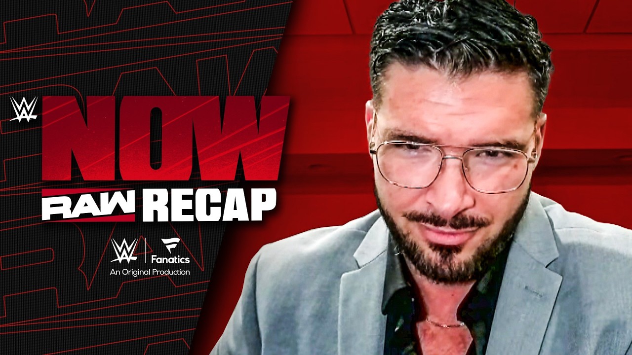 FULL INTERVIEW: Ethan Page plans to be dangerous on every brand | Raw Recap: WWE Now background
