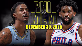 Philadelphia 76ers vs Memphis Grizzlies Full Game Highlights – December 30, 2025 | NBA Season