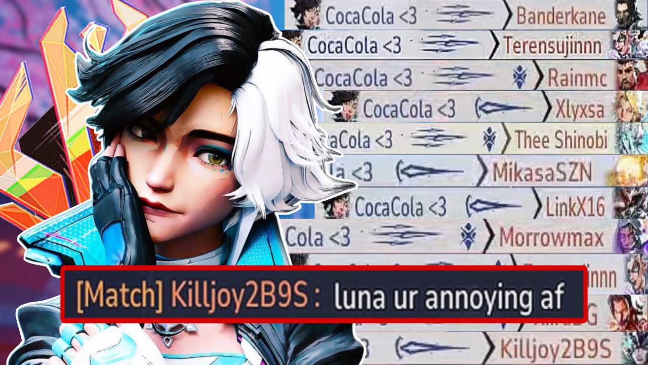 They HATE My DPS LUNA SNOW... ( End Of Season 7 TOXICITY ) Marvel Rivals background