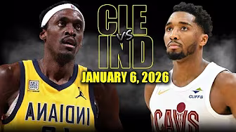 Cleveland Cavaliers vs Indiana Pacers Full Game Highlights – January 6, 2026 | NBA Season