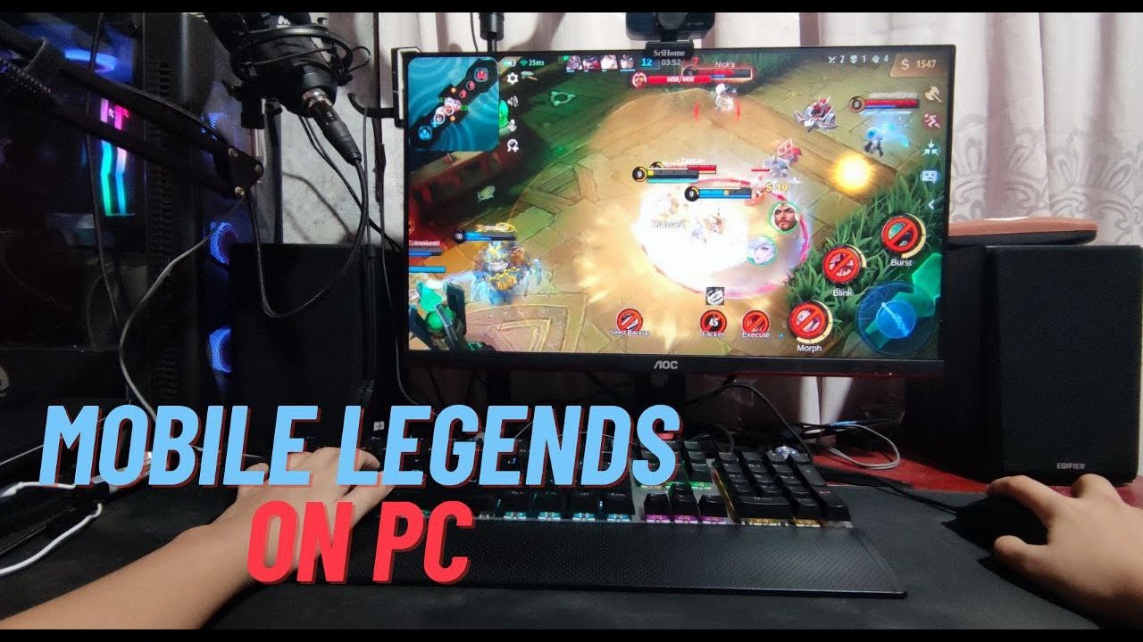 Mobile Legends on PC ( Google Play Games Beta ) Tutorial and Review background