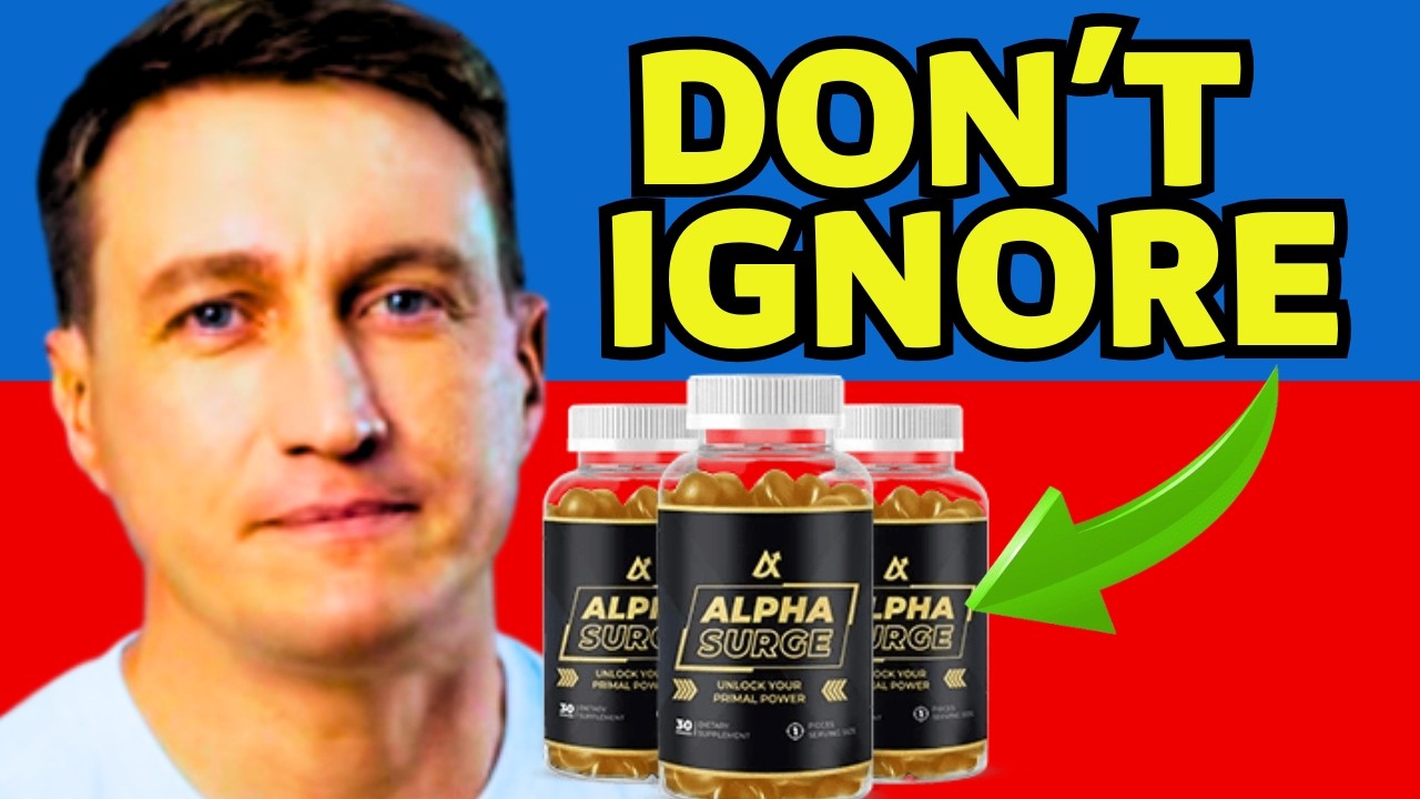 Alpha Surge Review 2026 – Does This Male Enhancement Supplement Really Work? background