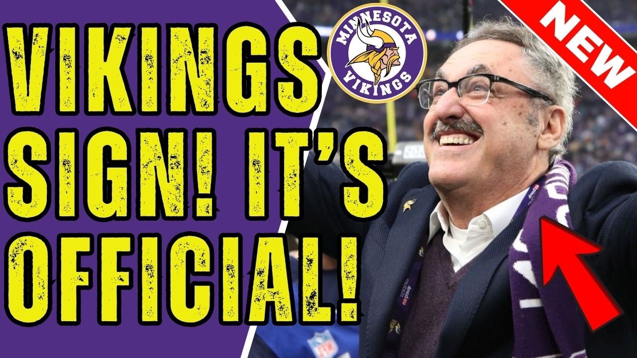 💰💥 BREAKING! VIKINGS STEAL POWERFUL GEM! NOBODY SAW THIS SIGNING COMING! MINNESOTA VIKINGS NEWS background