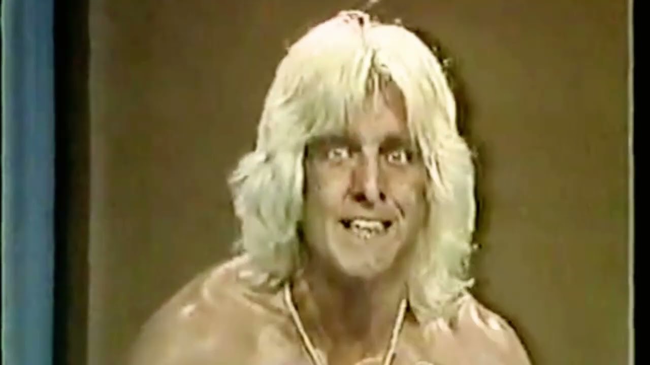 Ric Flair vs Butch Reed Feud. Florida 1982 background