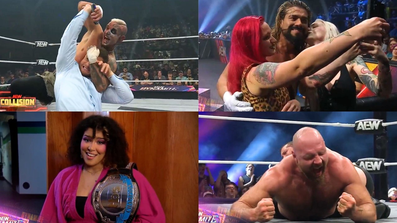 AEW Dynamite-Collision 05/19/26 Results- Darby Survives, MJF Saves His Hair, Willow Relinquish π₯ background