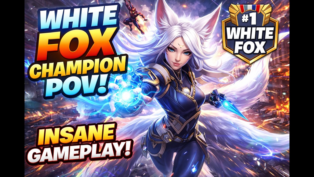 I Played Fox Champion Like a MENACE and This Happened… | Marvel Rivals background