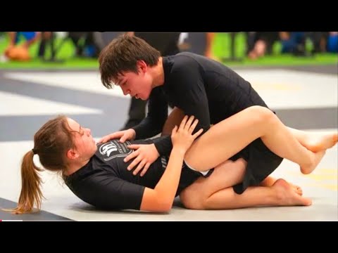 Girl VS Boy Wrestling: The Art of the Perfect Ground Submission