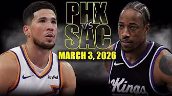 Phoenix Suns vs Sacramento Kings Full Game Highlights – March 3, 2026 | NBA Season