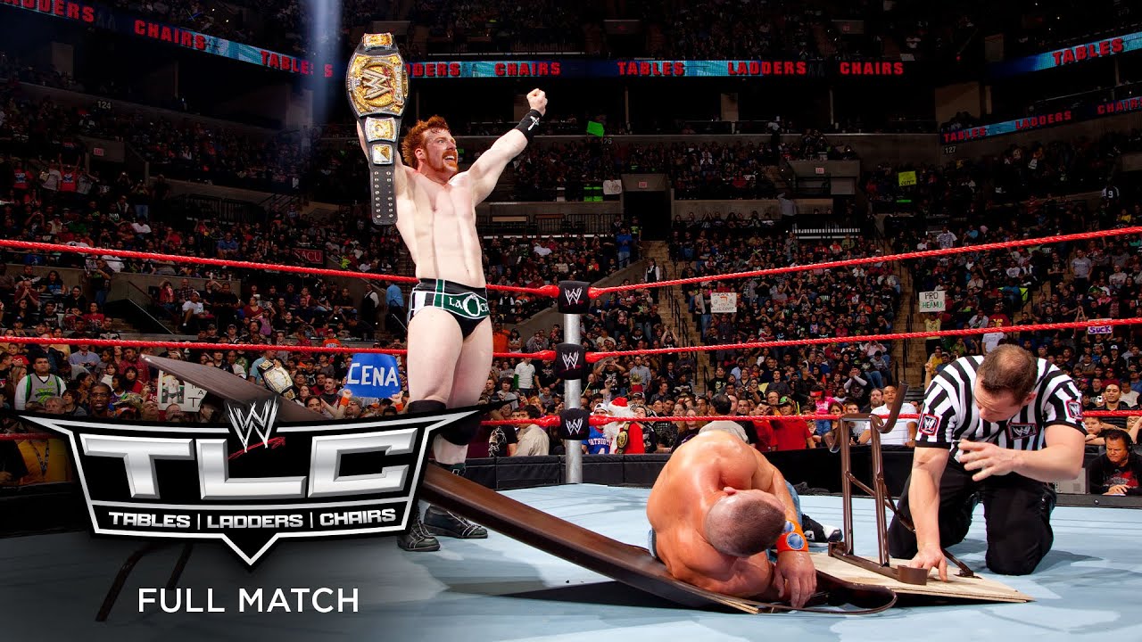 FULL MATCH - John Cena vs. Sheamus – WWE Championship Tables Match: WWE TLC 2009 backdrop