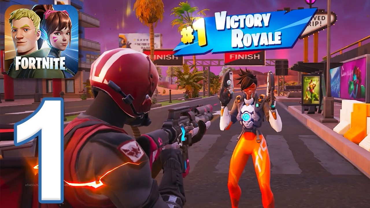 Fortnite Chapter 7 Mobile - Gameplay Walkthrough Part 1 - Zero Build Win (iOS, Android)
