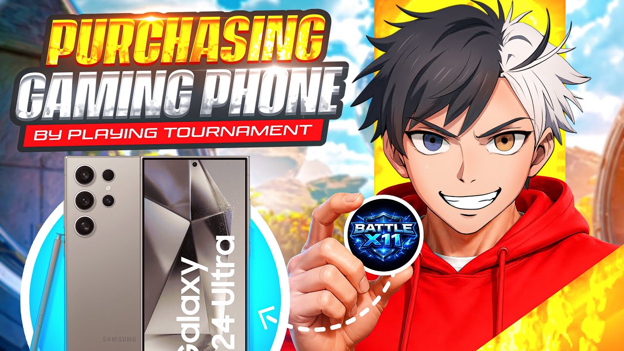 Purchased Gaming Phone ☠️| By Playing Free Fire Tournament 🔥| Surajboss! Part :- 2 background