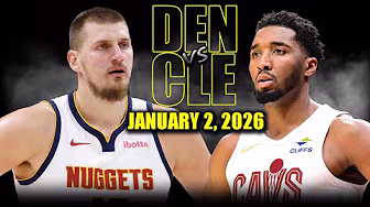 Denver Nuggets vs Cleveland Cavaliers Full Game Highlights – January 2, 2026 | NBA Season background