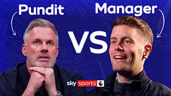 Jamie Carragher vs Fabian Hurzeler | Manager vs Pundit π