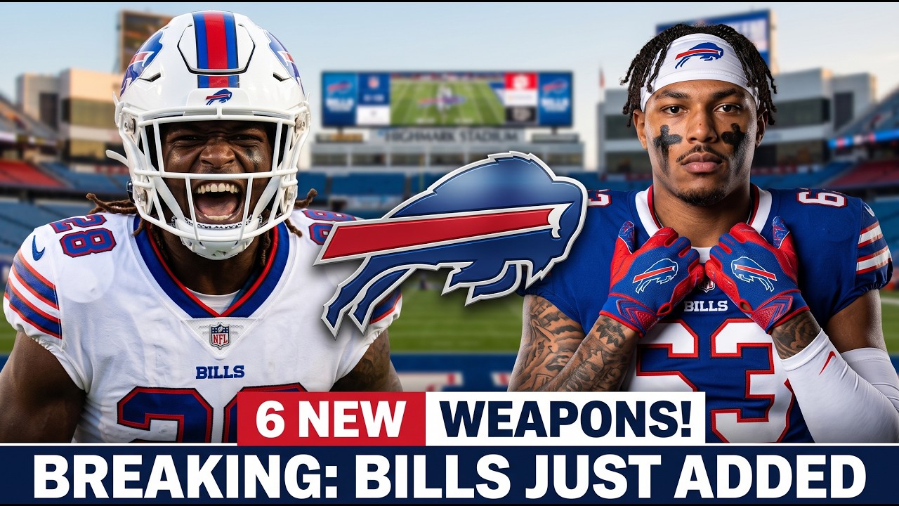 BREAKING: Bills Just Added 6 NEW WEAPONS…