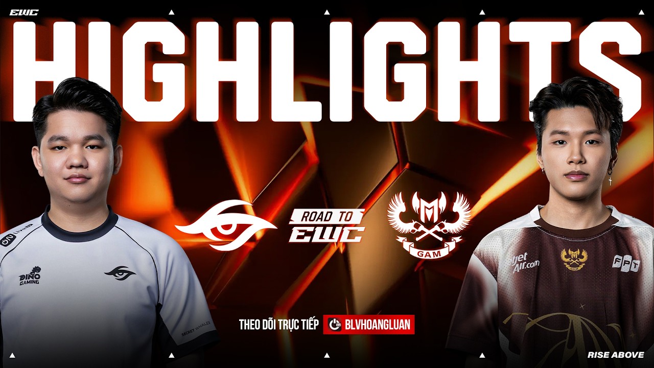 TS VS GAM | HIGHLIGHTS | ROAD TO EWC | HOÀNG LUÂN CO-STREAM #EWCWATCHPARTY #EWCQUALIFIER
