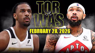 Toronto Raptors vs Washington Wizards Full Game Highlights – February 28, 2026 | NBA Season