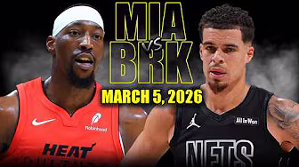 Miami Heat vs Brooklyn Nets Full Game Highlights – March 5, 2026 | NBA Season