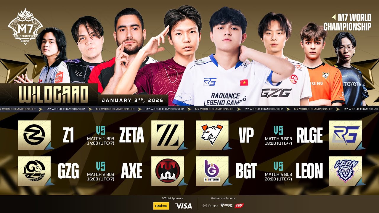 🔴 LIVE | WILD CARD DAY 1 | M7 World Championship | (ENG)