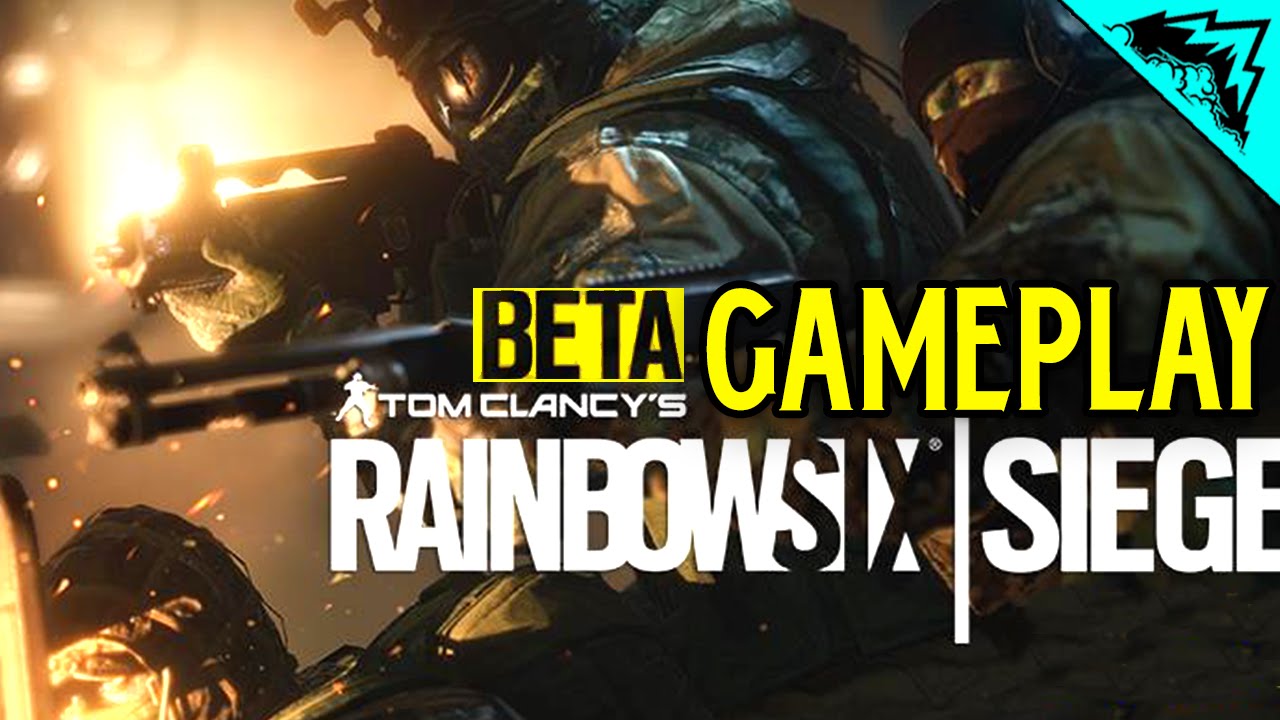 Tom Clancy's Rainbow Six Siege PC LIVE Online Multiplayer Gameplay (Closed Beta) background