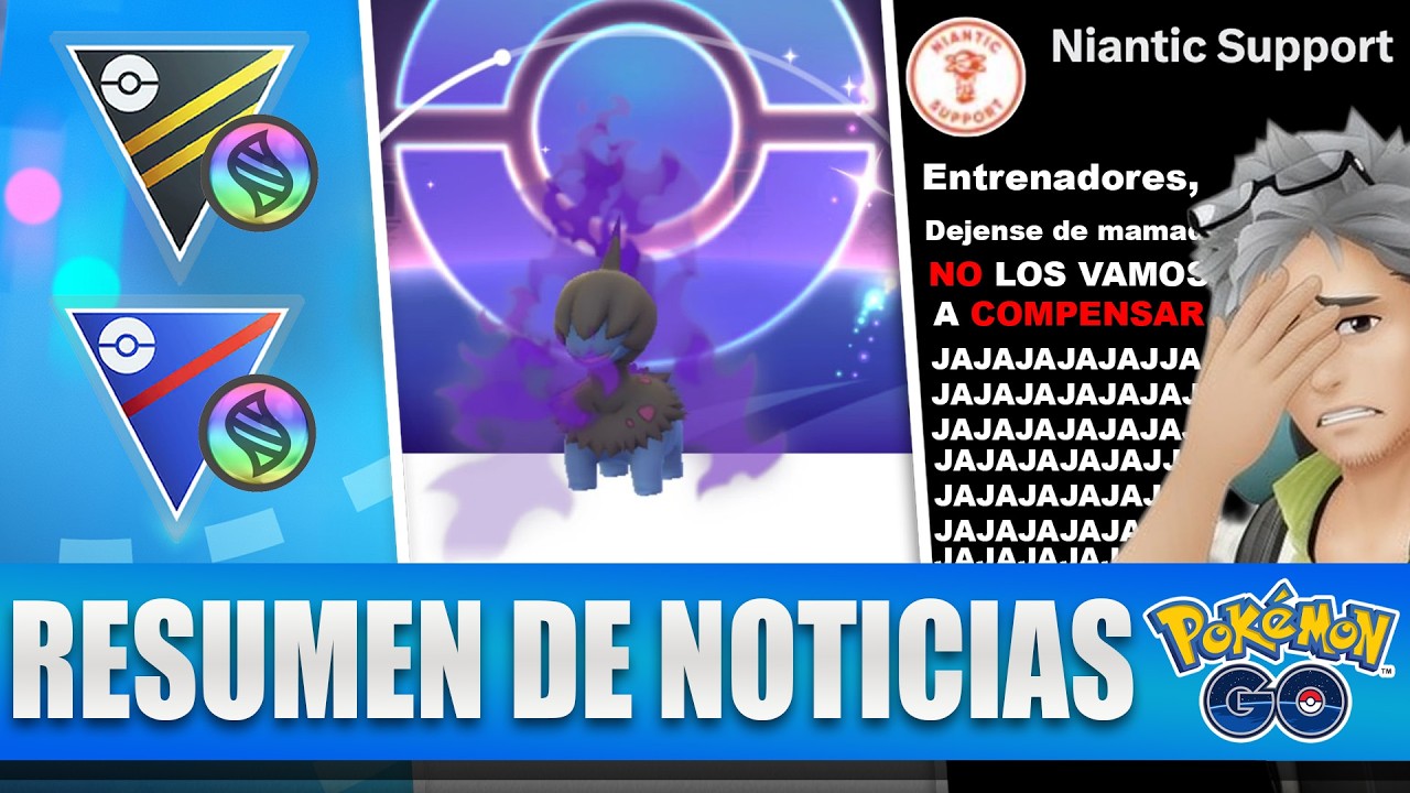POKEMON GO NO TE QUIERE COMPENSAR.. | RESUMEN DE NOTICIAS