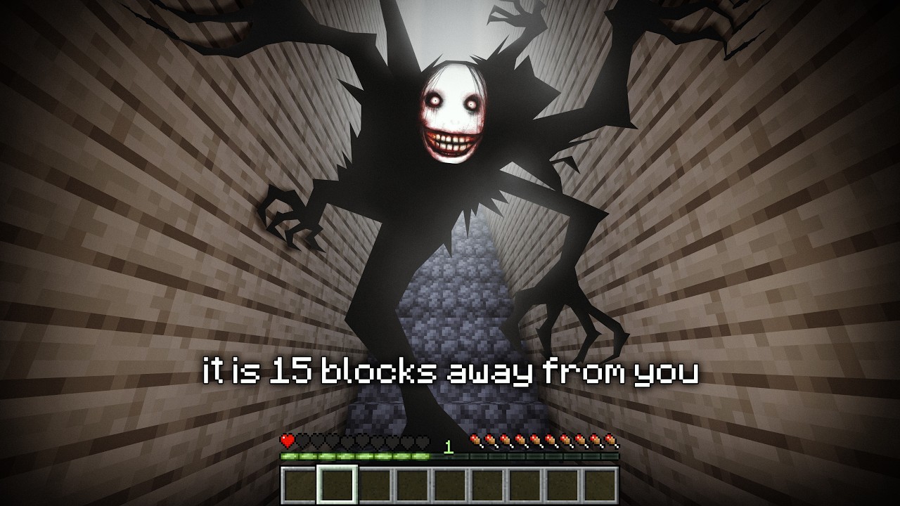 Surviving Minecraft's Most HORRIFYING Mod.. Evil Hunter