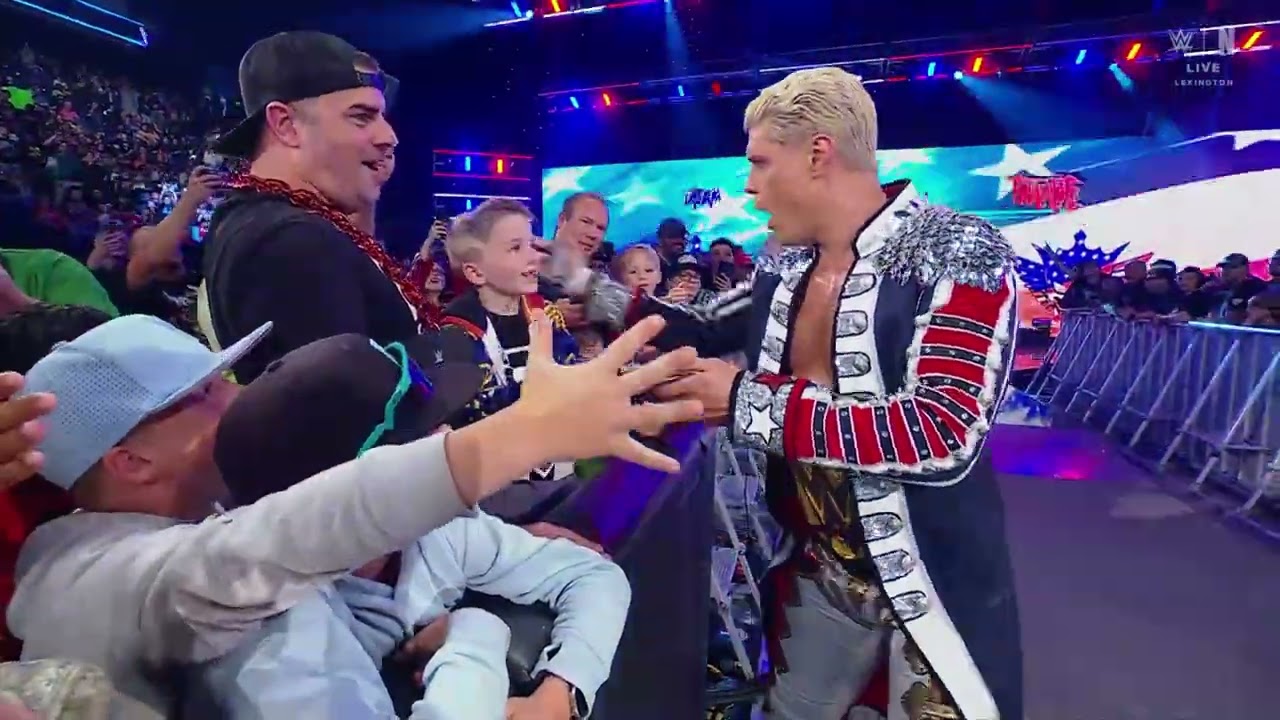 Cody Rhodes Entrance: WWE SmackDown, May 22, 2026 background