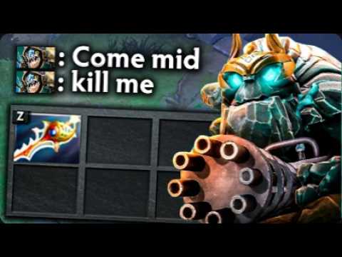 TEAM STARTED GRIEFING WHEN THEY SAW MY TINY BUILD! - Dota 2