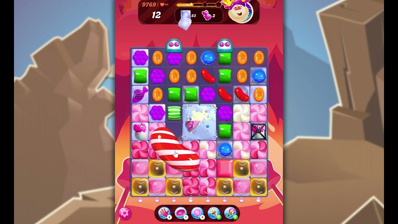 Candy Crush Saga LEVEL 9769 NO BOOSTERS (new version)🐟☑️