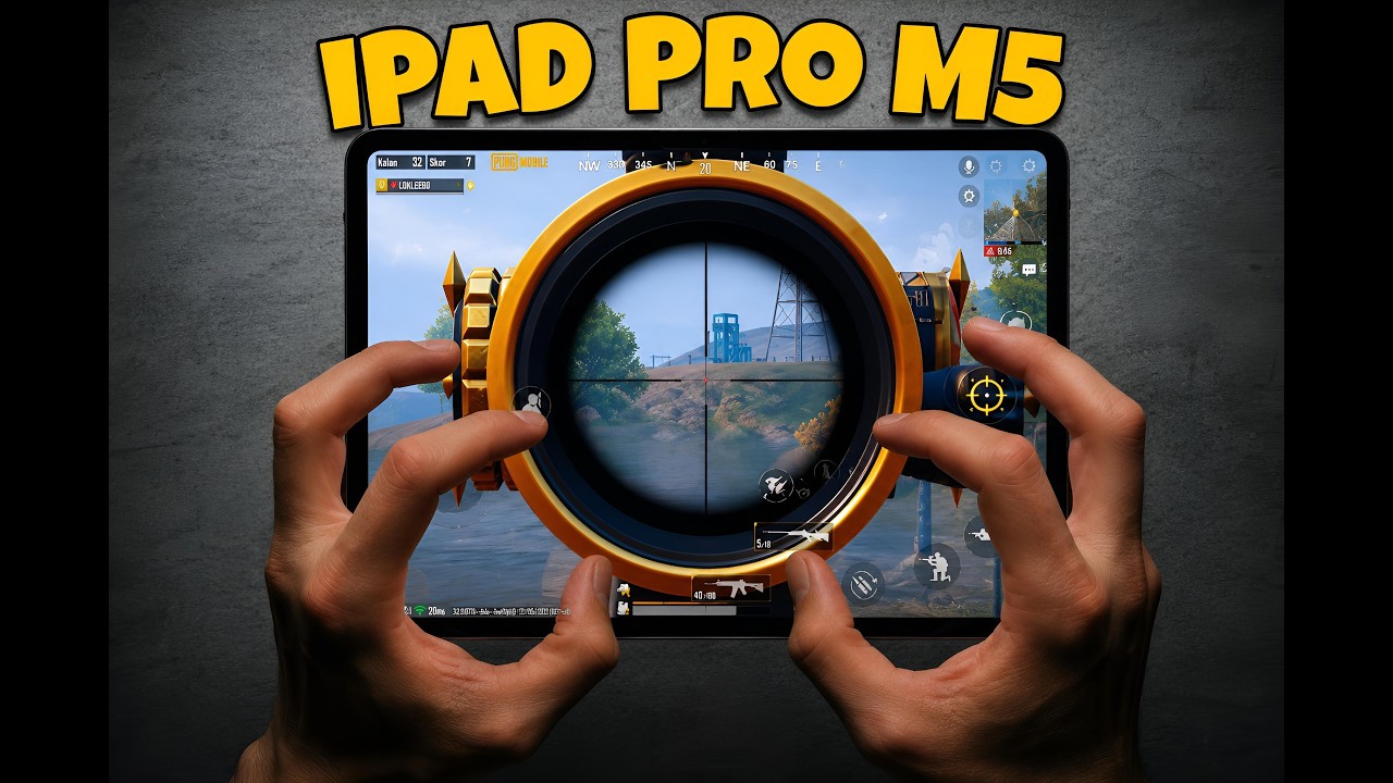 IPAD PRO M5 PUBG 120 FPS BEAST? 😳 SMOOTH GAMEPLAY🔥